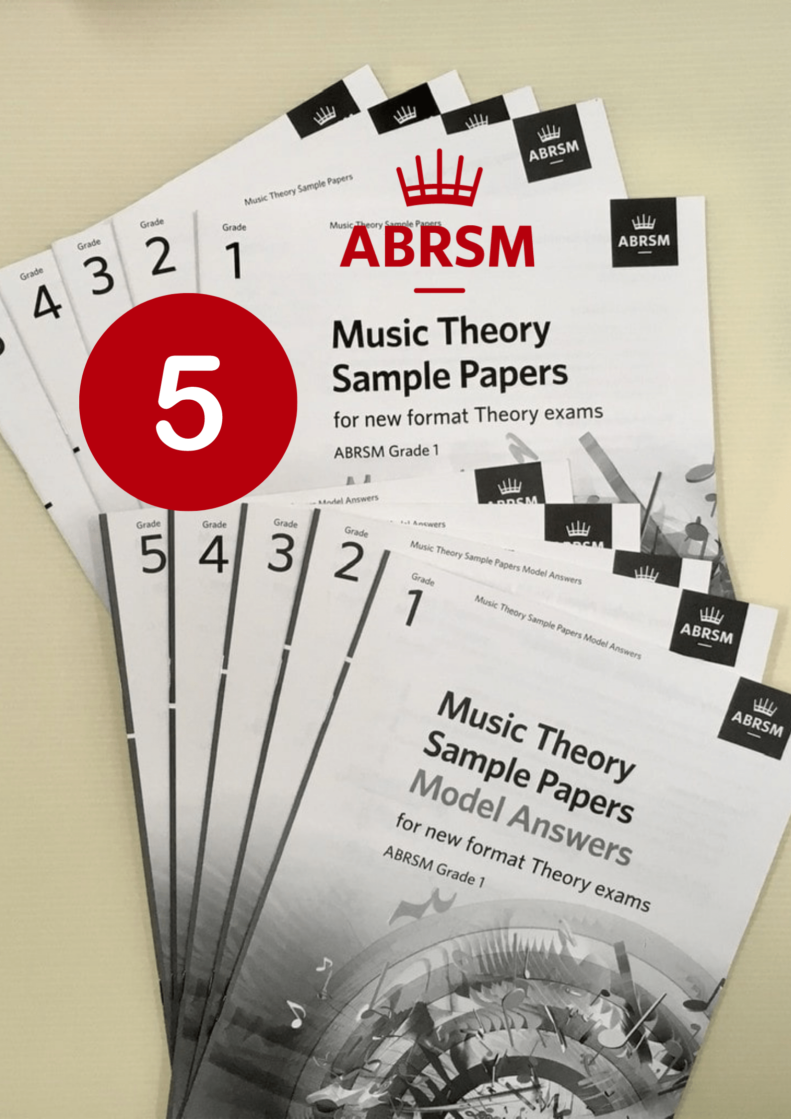 نمونه سوالات تئوری موسیقی گرید ۵ ABRSM