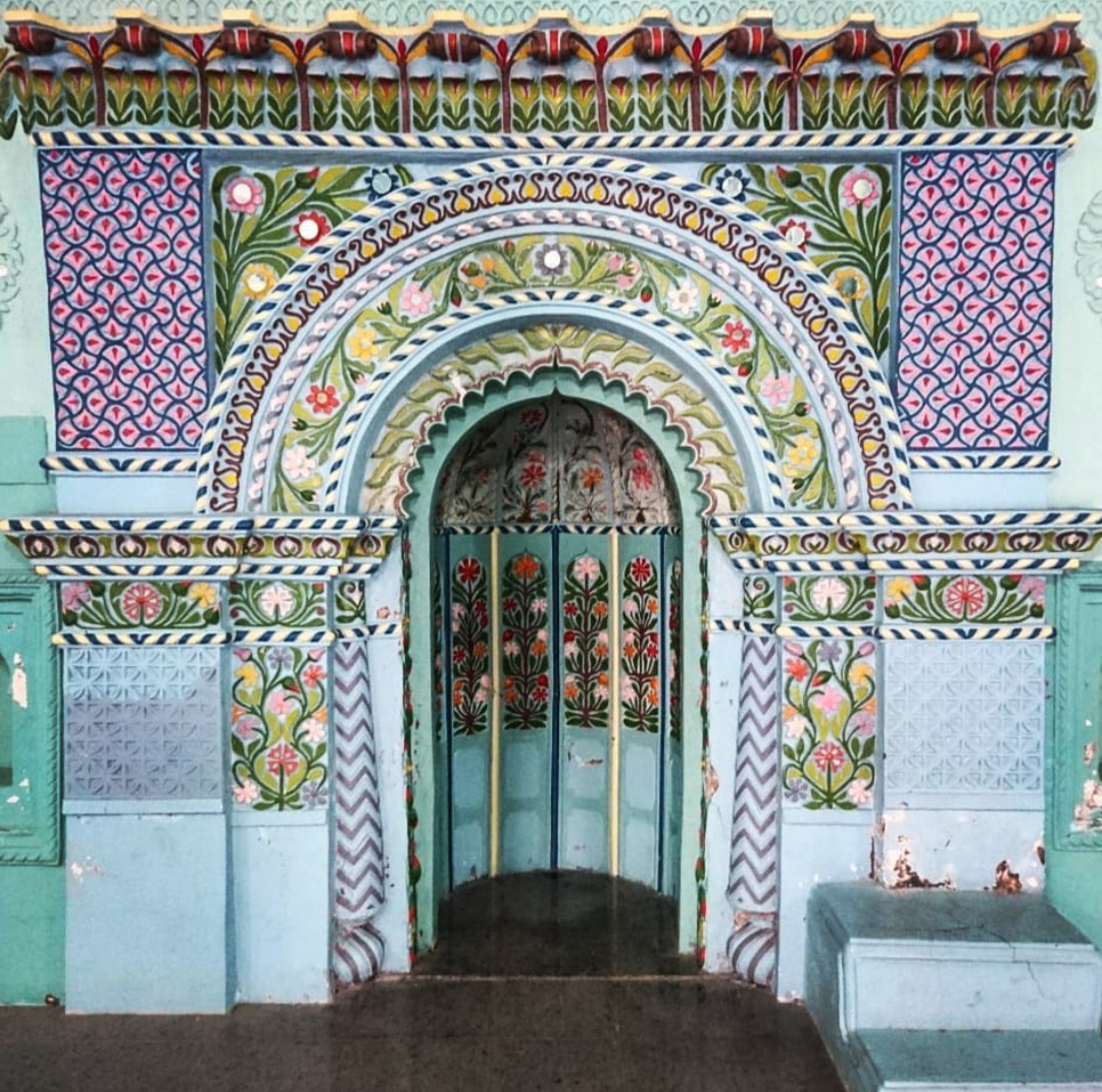 محراب مسجد رنگونی‌ها 