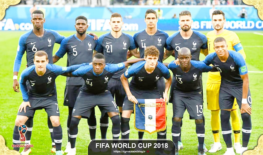 فرانسه در جام جهانی 2018