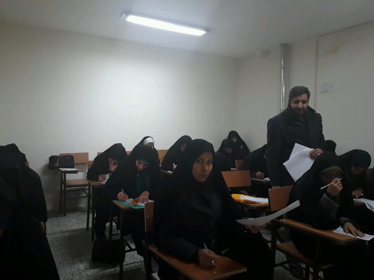 برگزاری آزمون ورودی دوره آموزشیار روخوانی قرآن در شهرستان سامان