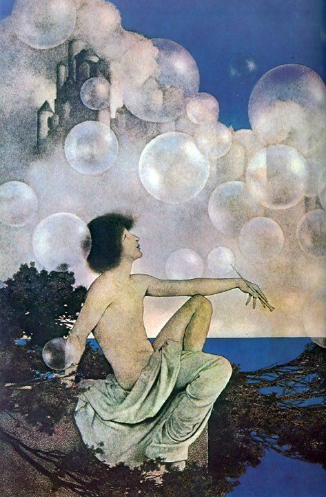 Air Castles by Maxfield Parrish