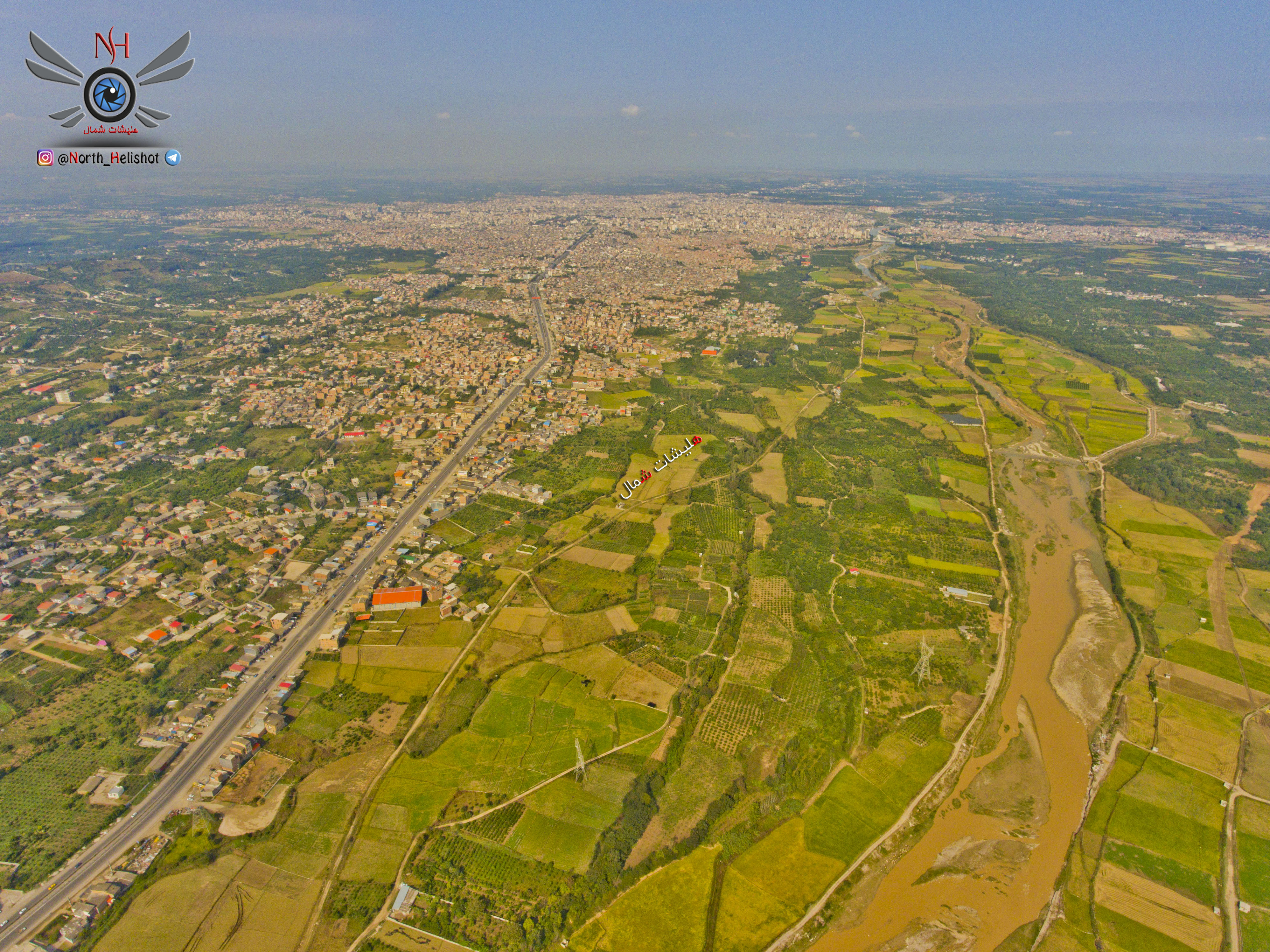 نمای جنوبی ساری