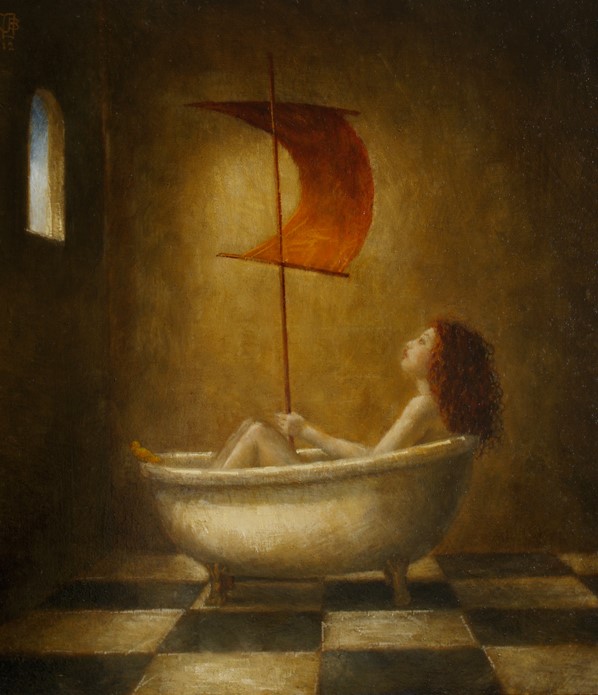 Sailing away by Jake Baddeley