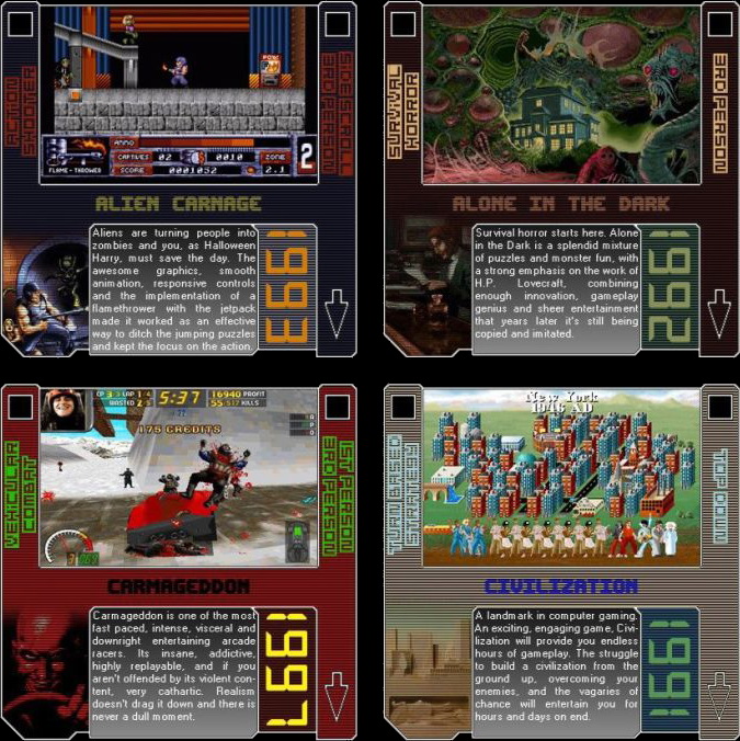لیست بازیهای سیستم عامل داس