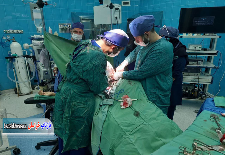 نخستین انجام عمل جراحی پیلو پلاستی در شهرستان فردوس