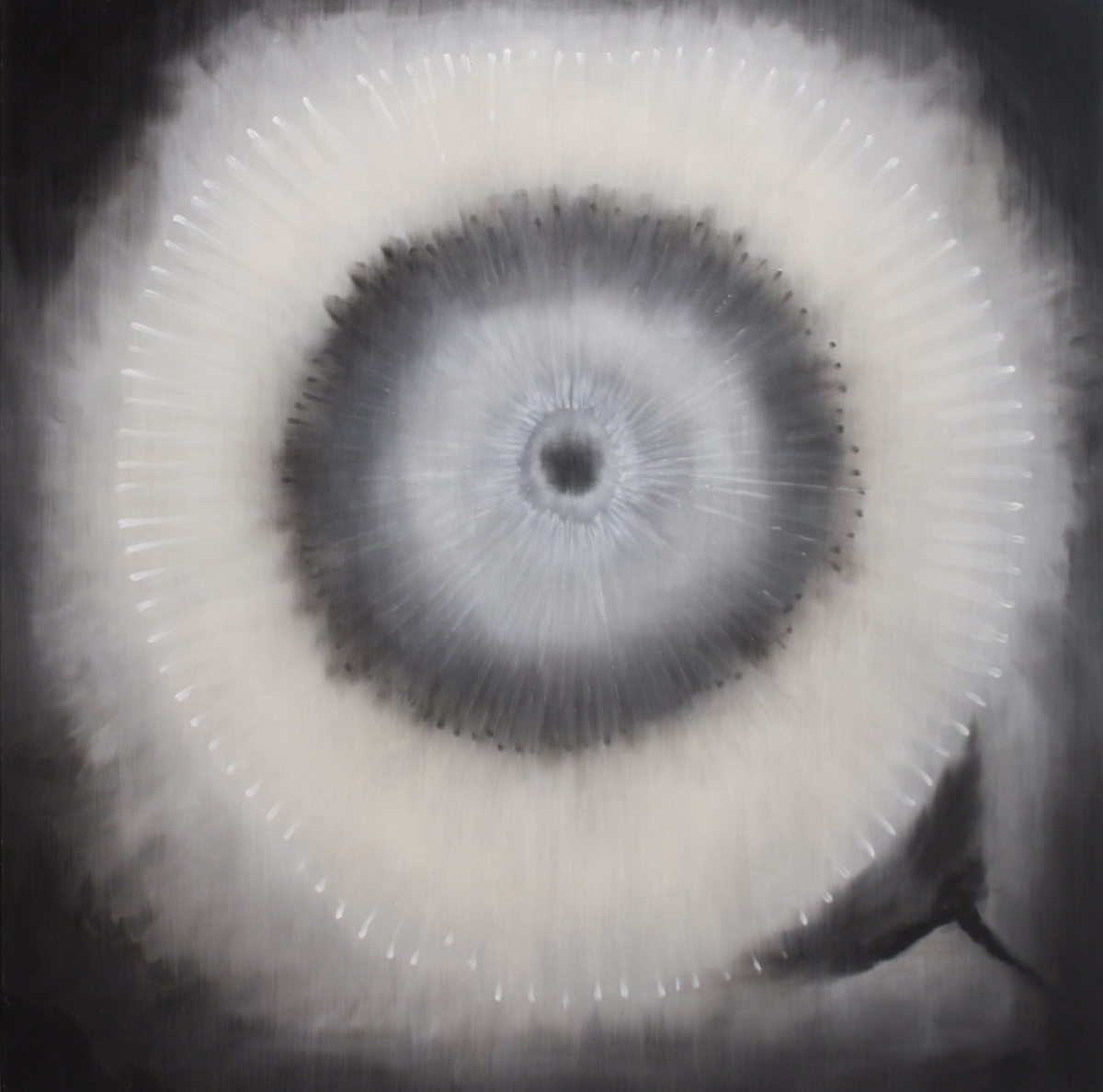 Ross Bleckner | Separated by a Curtain