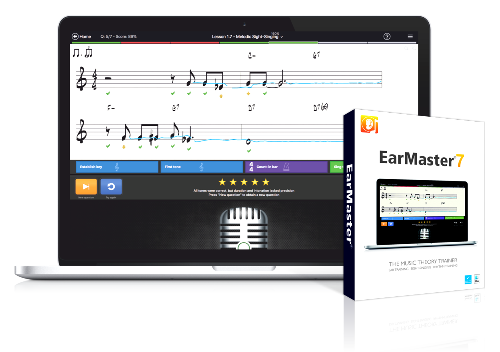 اموزش موسیقی با نرم افزار EarMaster 6.2