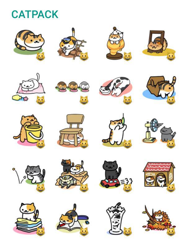 دانلود استیکر گربه cat برای تلگرام