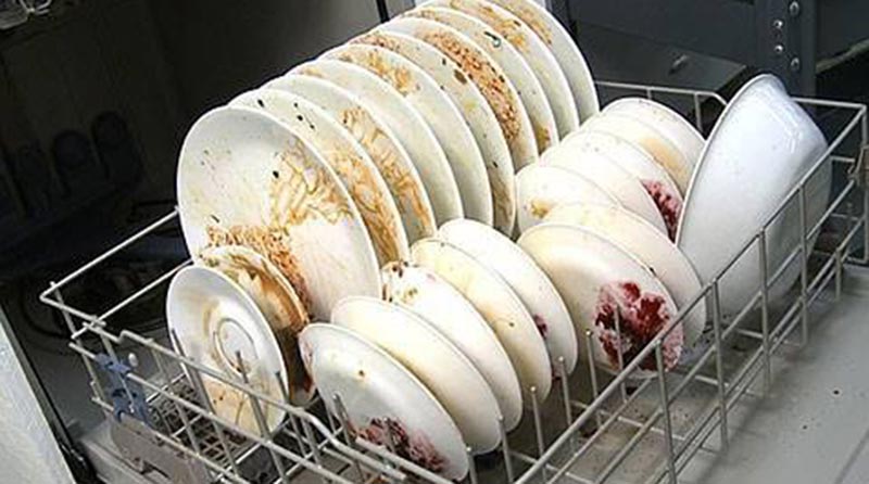 علت کثیف شستن ظروف در ماشین ظرفشویی بوش و رفع عیب آن