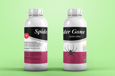 سم کشنده عنکبوت های ریز و درشت Spider Gone