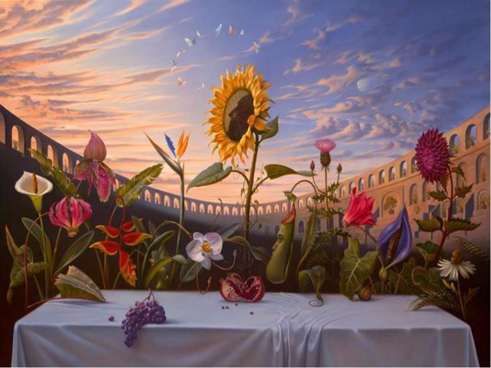 Vladimir Kush Metaphorical Realism Paintings