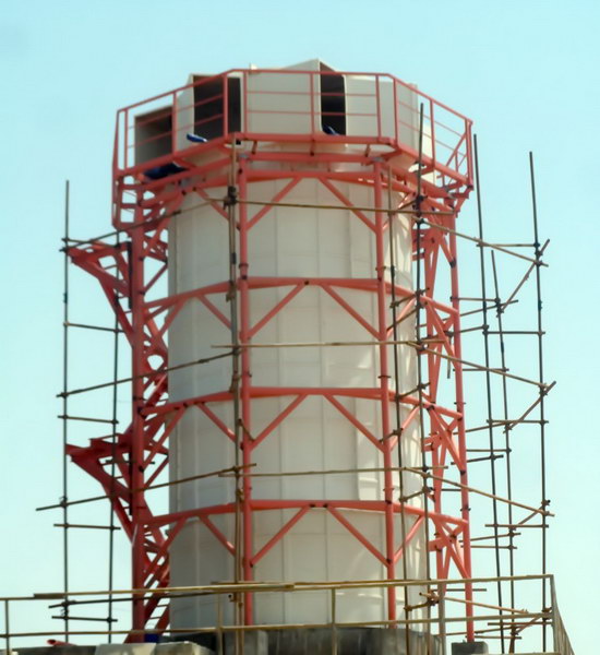 برج خنک کن 12 متری ساخته شده از فایبرگلاس