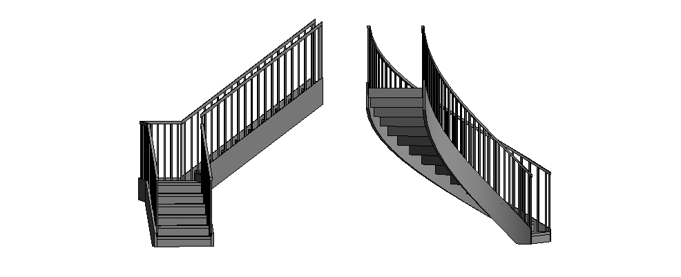 پله (Stair) در Revit
