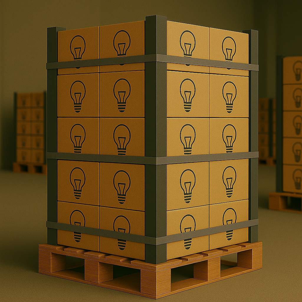 نبشی پلاستیکی در بسته بندی لوازم الکترونیکی