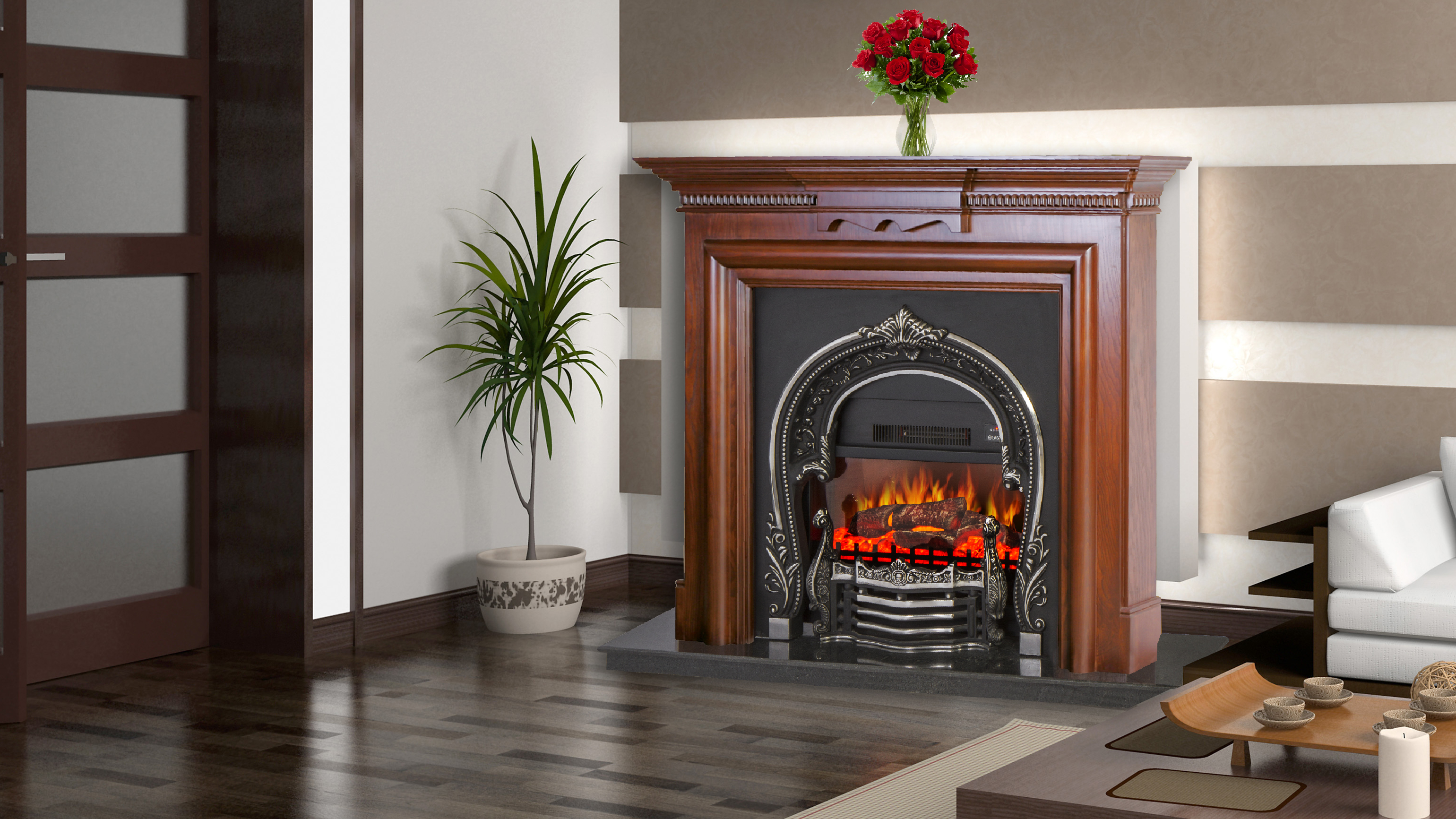 hb fireplace :: شومینه برقی اچ بیشومینه های برقی کلاسیک