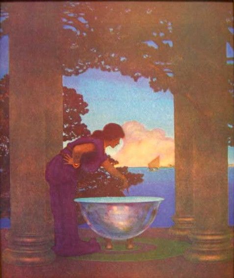 Circe's Palace by Maxfield Parrish